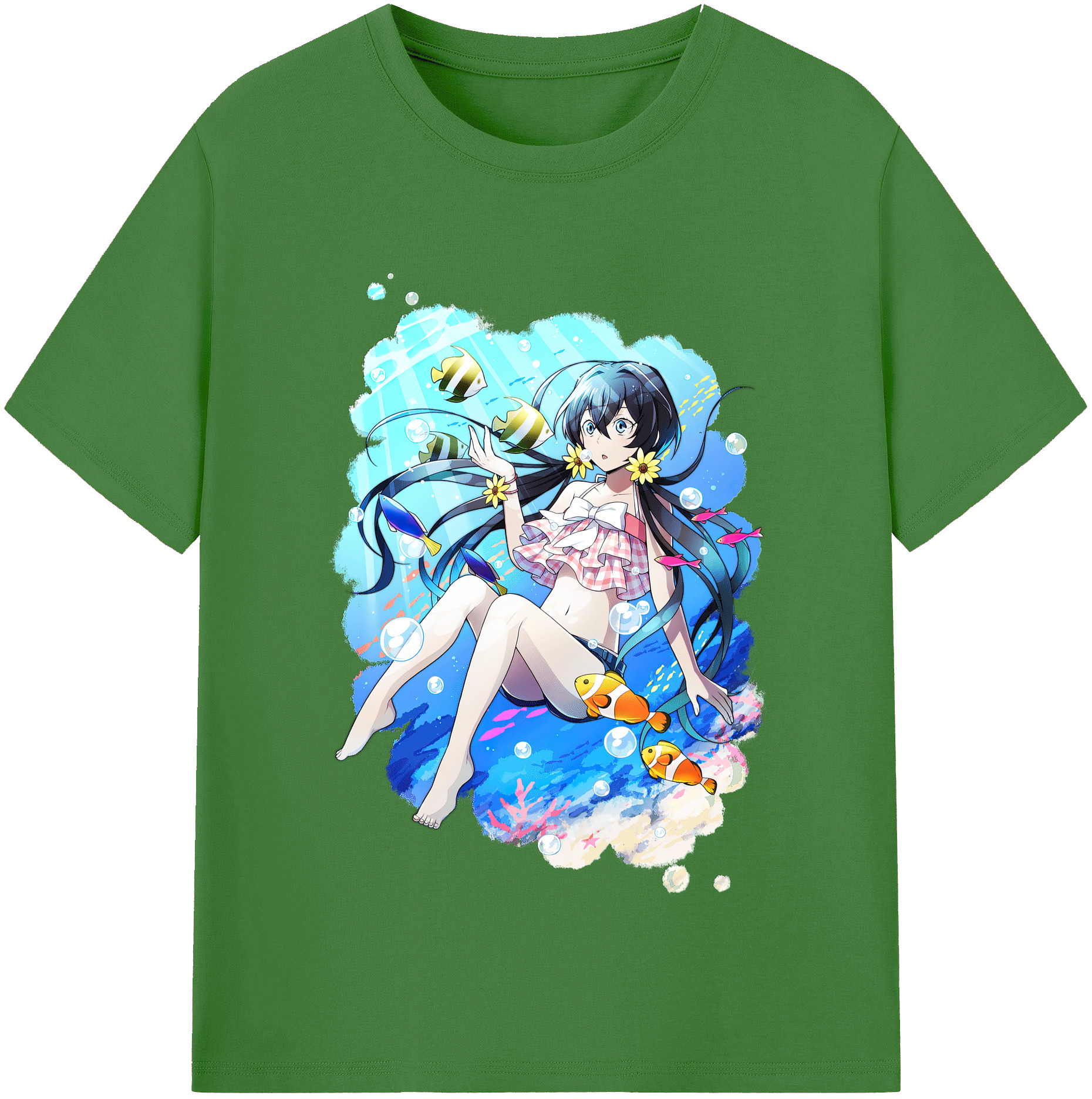 （画像用） 文豪ストレイドッグス Bungo Stray Dogs レディースカジュアルプリントTシャツ（綿100％）